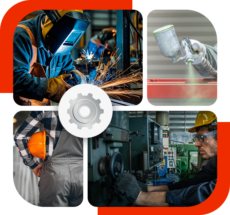 Imagens dos serviços oferecidos pela Tech Mont